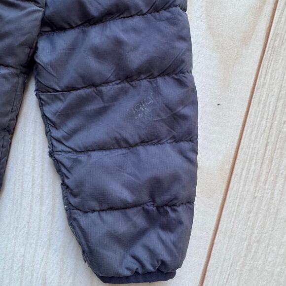 Patagonia Duck Down Sweater Boys Size Small 7-8 Full Zip Puffer Jacket Navy - Picture 4 of 7